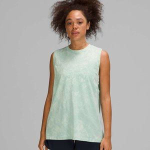Lululemon All Yours Tank Top Size 6 Cloudy Wash Arctic Green
